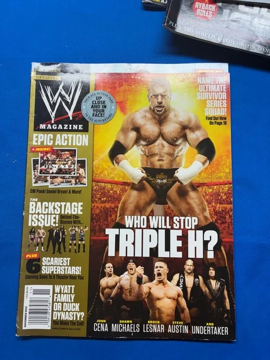 WWE magazines from 2013 the whole set - Picture 12 of 12